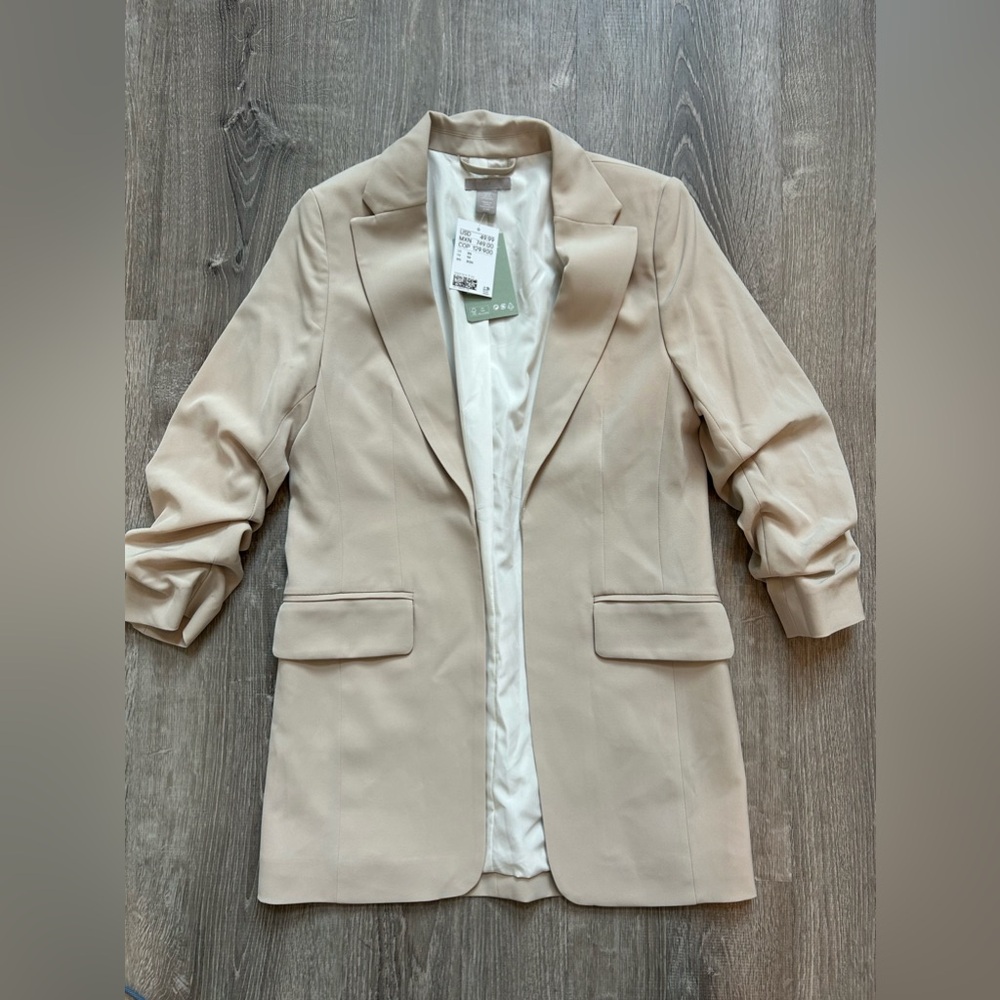 H&M Beige Blazer Size XS